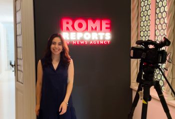 Futura periodista UNIS realiza sus prácticas en Roma