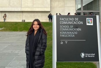 De Guatemala a Navarra: Futura comunicadora audiovisual UNIS cursa semestre internacional en España
